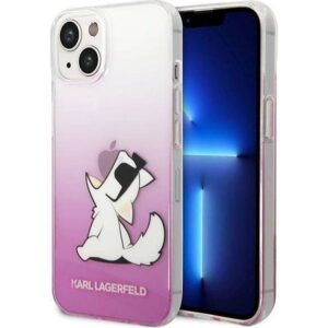 Husa Karl Lagerfeld - iPhone 14 Plus - Choupette Fun Hard - Pink