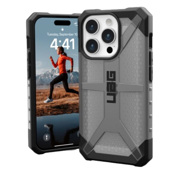 Husa - UAG - Plasma Series - iPhone 15 Pro - Ash
