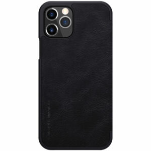 Husa Nillkin - Qin Leather Case - iPhone 12 Pro Max - Black