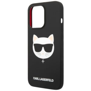 Husa Karl Lagerfeld - iPhone 14 Pro Max 6,7" - Black - Magsafe Choupette Head