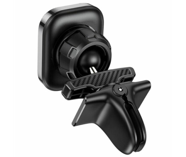 Suport mobil auto HOCO S49 - Magnetic pentru aerisire - Negru - imagine 4