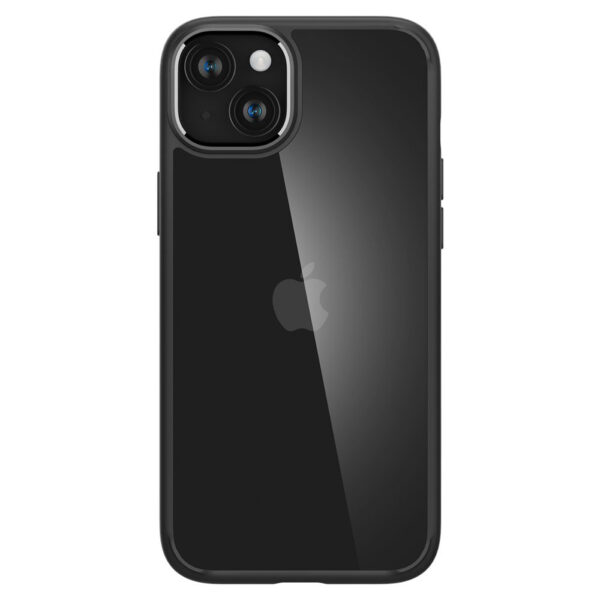 Husa Spigen - Ultra Hybrid - iPhone 15 Plus - Matte Black - imagine 2