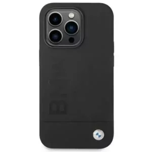 Husa BMW - iPhone 14 Pro Max - Signature Logo - Black