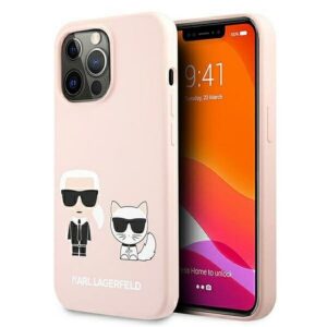Husa Karl Lagerfeld - iPhone 13 Pro - Ikonik MagSafe - Light Pink