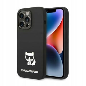 Husa Karl Lagerfeld - iPhone 14 Pro - Choupette Body - Negru