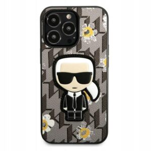 Husa Karl Lagerfeld - iPhone 13 Pro - Flouwe Iconik - Grey