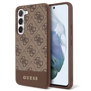 Husa Guess - Samsung Galaxy S23 Plus - 4G Stripe Collection - Brown
