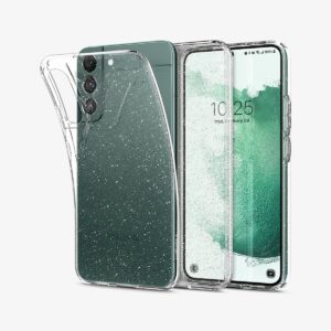 Husa Spigen - Liquid Crystal Glitter - Samsung Galaxy S22 Plus - Crystal Quartz