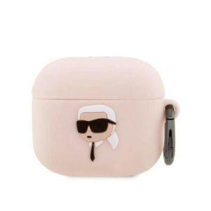 Husă Karl Lagerfeld - Airpods 3 - Karl Head 3D - Pink