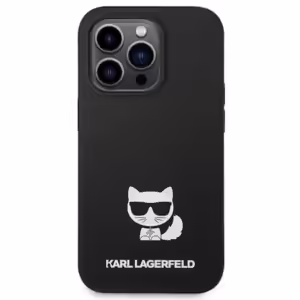 Husa Karl Lagerfeld - iPhone 14 Pro Max - Choupette Body - Negru