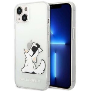 Husa Karl Lagerfeld - iPhone 14 - Choupette Fun Hard - Clear
