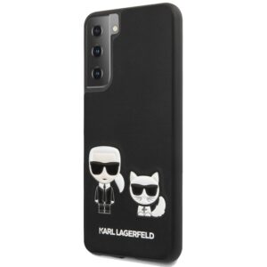 Husa Karl Lagerfeld - Samsung Galaxy S21 Plus - Karl & Choupette - Black