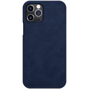 Husa Nillkin - Qin Leather Case - iPhone 12/12 Pro - Blue
