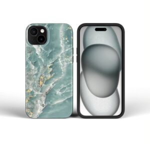 Husa pentru iPhone 16 PRO Forcell F-Protect Mirage Military Drop-Test compatibilă cu MagSafe, verde deschis