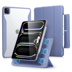 Husa iPad Pro 13 (2024) ESR Rebound Hybrid, violet