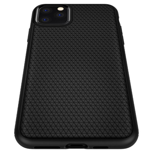 Husa iPhone 11 Pro Max Spigen Liquid Air, negru mat - imagine 6