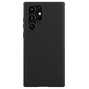 Husa Samsung Galaxy S22 Ultra 5G Nillkin Super Frosted Shield Pro, negru
