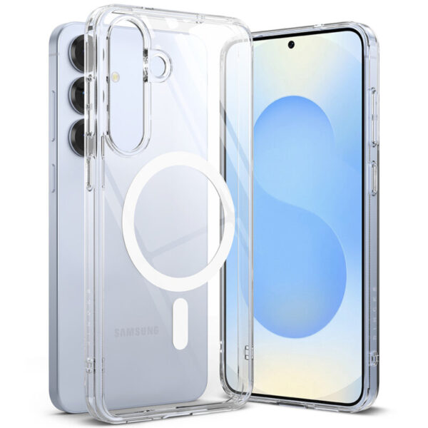 Husa Samsung Galaxy S25 Plus Ringke Fusion MagSafe, transparenta