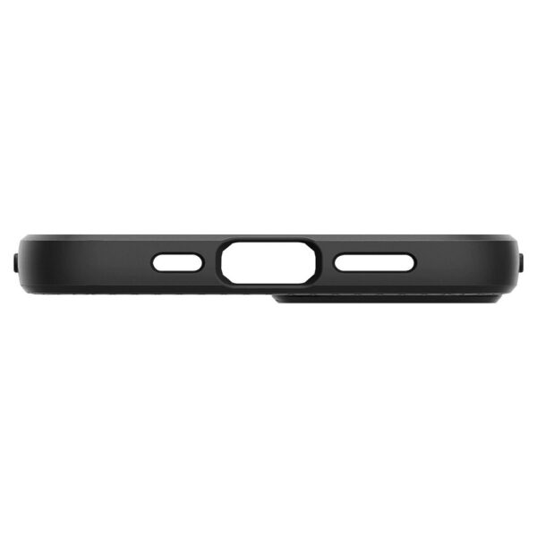 Husa iPhone 13 Spigen Liquid Air, matte black - imagine 2