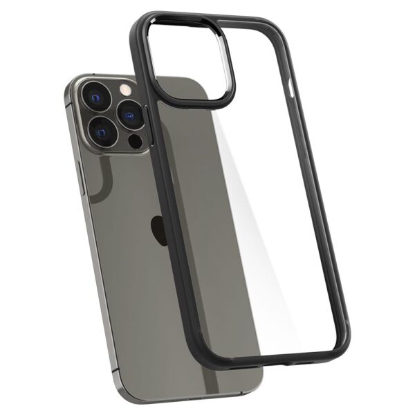 Husa iPhone 13 Pro Spigen Ultra Hybrid - Matte Black - imagine 2