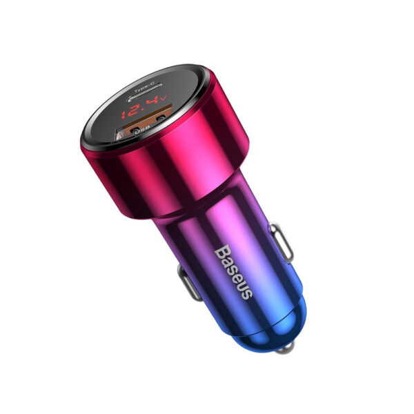 Incarcator auto bricheta Type C Baseus Magic, 45W, multicolor - imagine 4