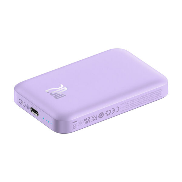 Powerbank wireless MagSafe Baseus, 6000mAh, P10059002513-00 - imagine 4
