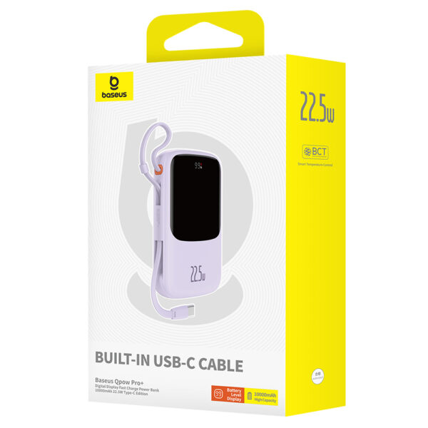 Baterie externa, power bank 10000mAh Baseus, 22.5W, P10067101513-00 - imagine 6