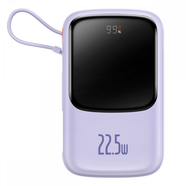 Acumulator extern 20000mAh Baseus cu cablu tip C, PPQD030105