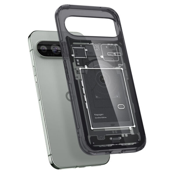 Husa Google Pixel 9 Pro XL Spigen Ultra Hybrid Zero One, negru - imagine 2