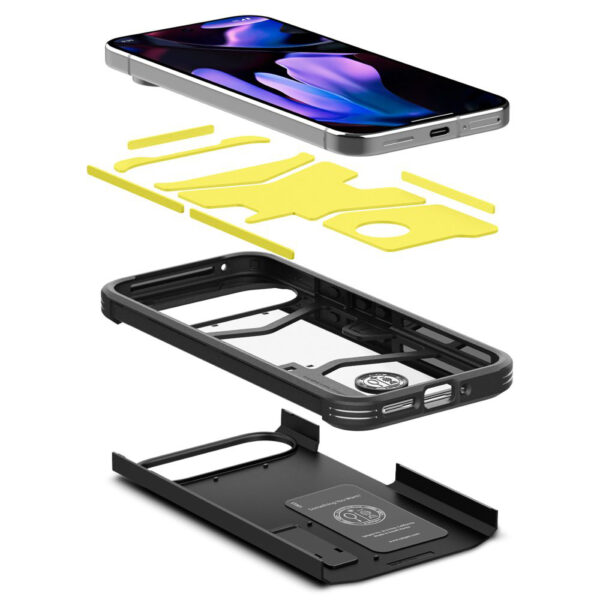 Husa Google Pixel 9 Pro XL Spigen Tough Armor, negru - imagine 5