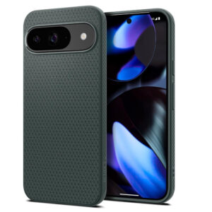 Husa Google Pixel 9 Spigen Liquid Air, verde