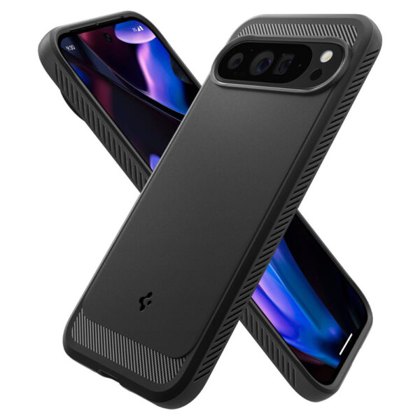 Husa Google Pixel 9 Pro XL Spigen Rugged Armor, negru - imagine 6