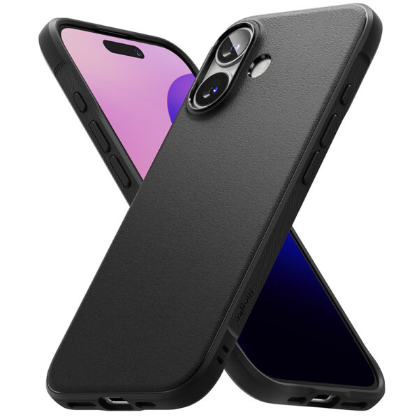 Husa iPhone 16 Ringke Onyx, negru - imagine 4
