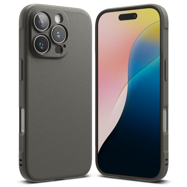 Husa iPhone 16 Pro Ringke Onyx, gri - imagine 2