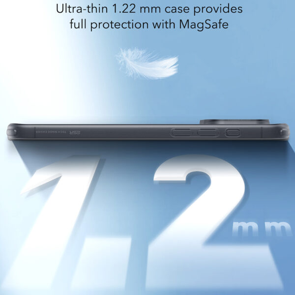 Husa iPhone 16 ESR Zero HaloLock, maro - imagine 7