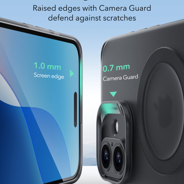 Husa iPhone 16 ESR Zero HaloLock, maro - imagine 5