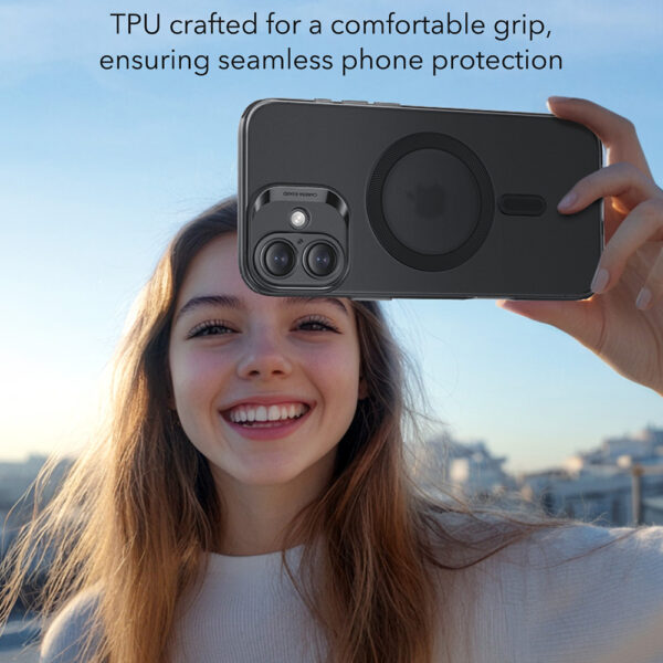 Husa iPhone 16 ESR Zero HaloLock, maro - imagine 4
