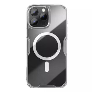 Husa iPhone 16 Pro Max Nillkin Nature Pro Magnetic, transparenta