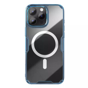 Husa iPhone 16 Pro Nillkin Nature Pro Magnetic, albastru