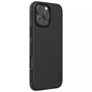 Husa iPhone 16 Pro Max Nillkin Super Frosted Shield Pro, negru