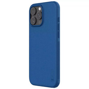 Husa iPhone 16 Pro Max Nillkin Super Frosted Shield Pro, albastru