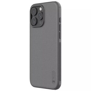 Husa iPhone 16 Pro Max Nillkin Super Frosted Shield Pro, gri