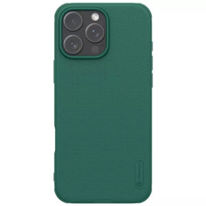 Husa iPhone 16 Pro Nillkin Super Frosted Shield Pro, verde