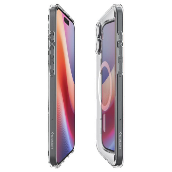 Husa iPhone 16 Plus Spigen Ultra Hybrid MagSafe, alb - imagine 5