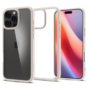 Husa iPhone 16 Pro Spigen Ultra Hybrid, natural