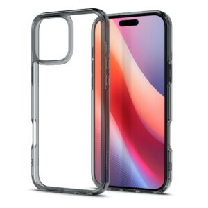 Husa iPhone 16 Pro Spigen Ultra Hybrid, gri