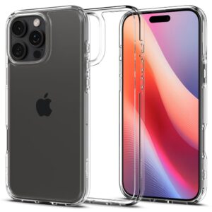 Husa iPhone 16 Pro Max Spigen Ultra Hybrid, transparenta