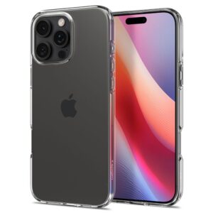 Husa iPhone 16 Pro Max Spigen Liquid Crystal, transparent