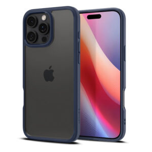 Husa iPhone 16 Pro Max Spigen Ultra Hybrid, bleumarin