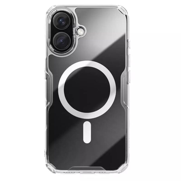 Husa iPhone 16 Plus Nillkin Nature Pro Magnetic, transparenta